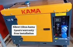 Augment Electric Power With Kama 15kva 16500watt Generator