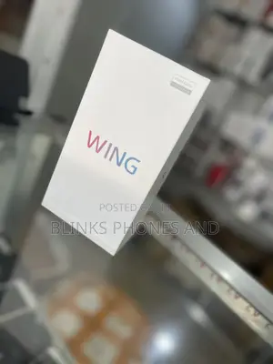 New LG Wing 5G 256 GB Black