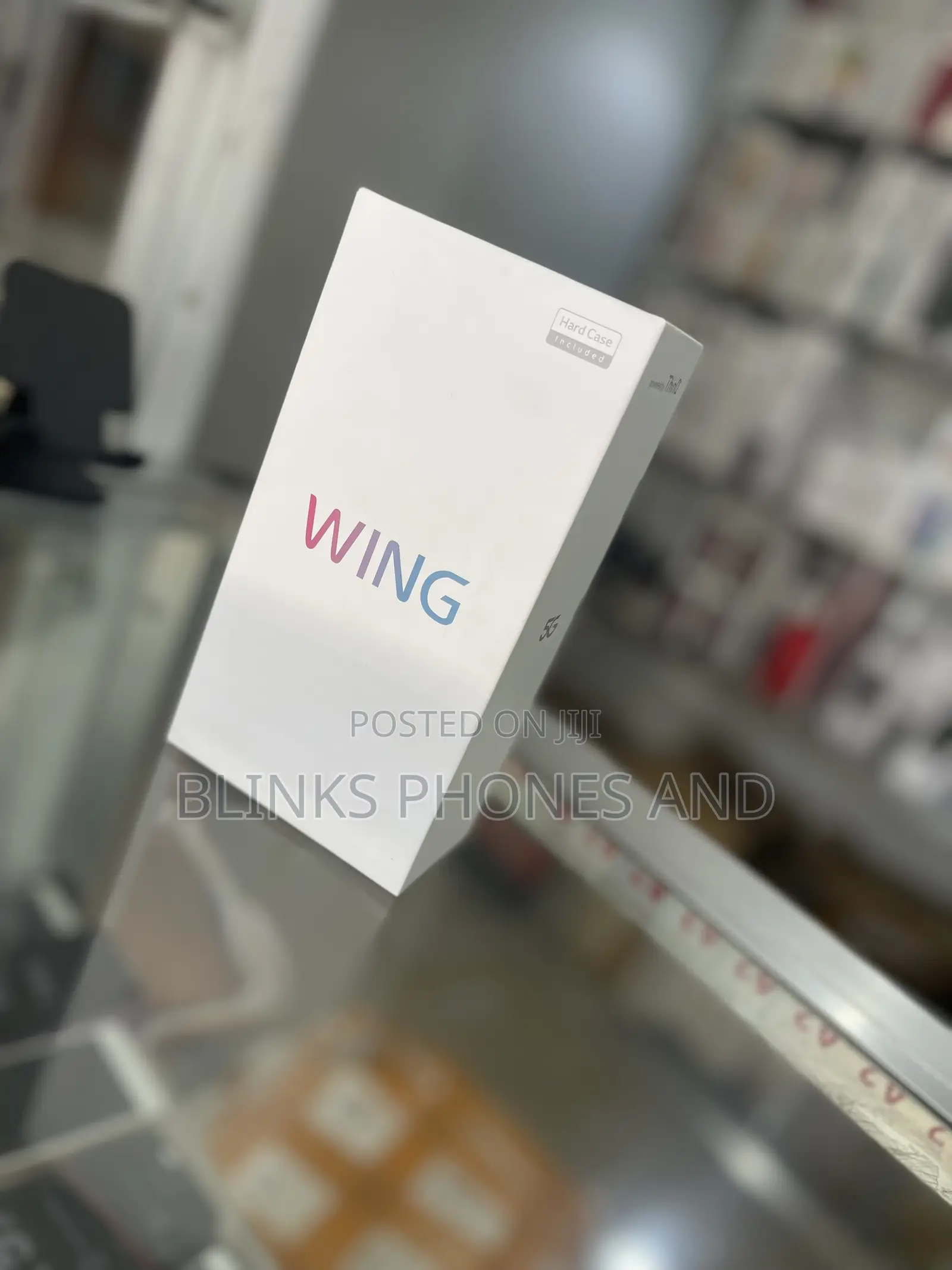 New LG Wing 5G 256 GB Black