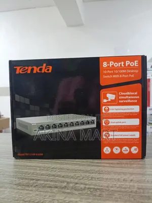 Tenda 8-Port Poe Switch