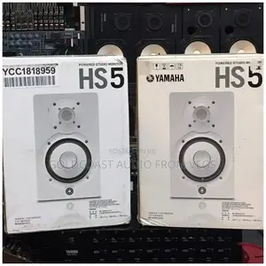 Yamaha Hs5 I Powered Studio Monitor Speakers Hs5 White