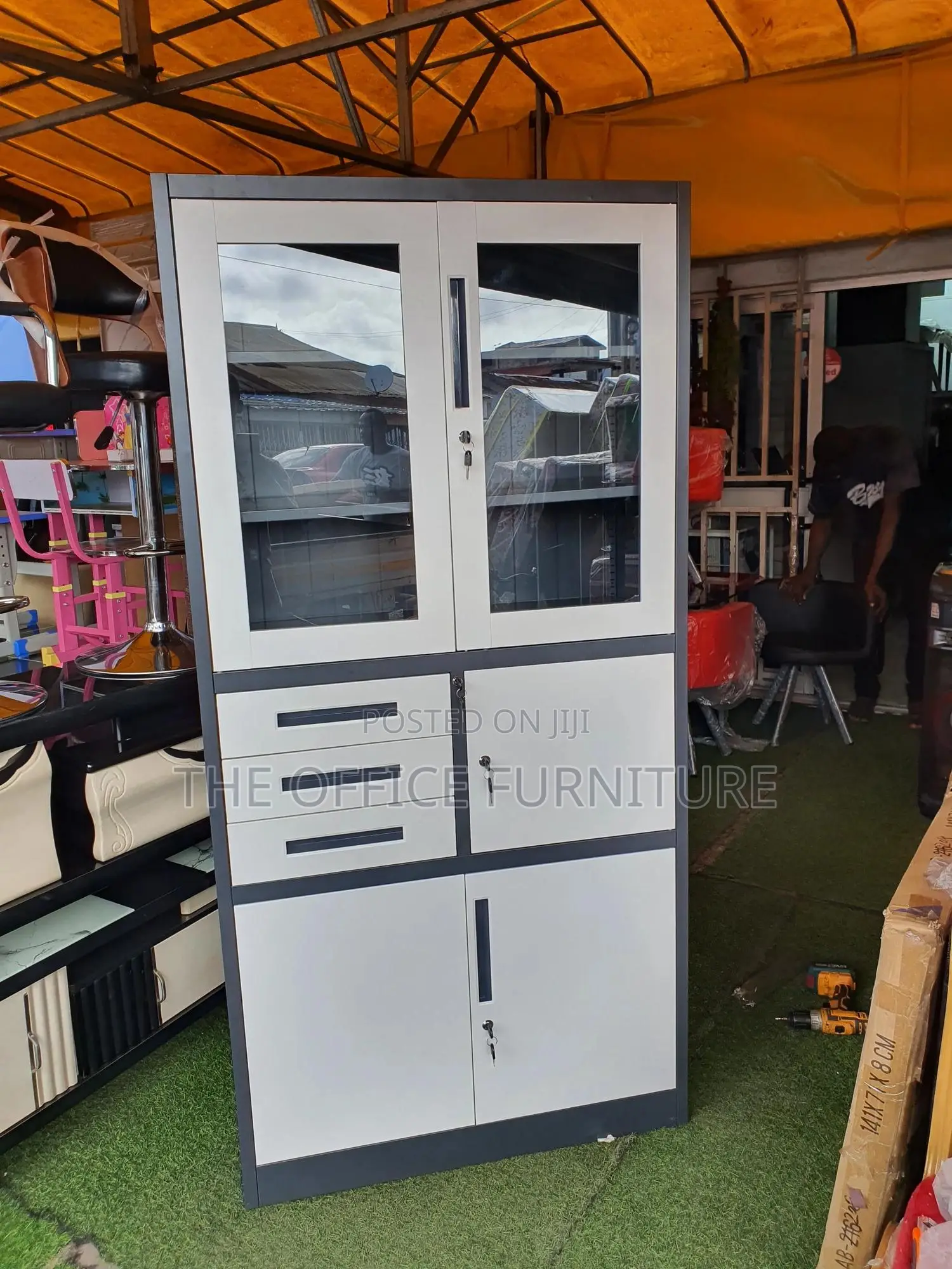 File Cabinet (With Safe and Drawers)