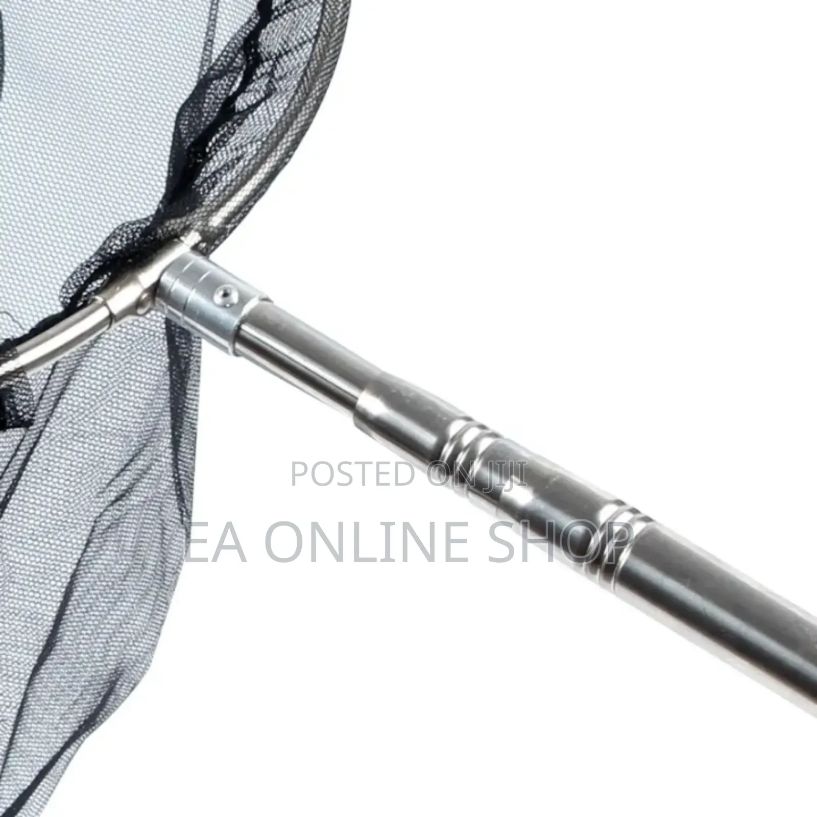 Long Stainless Steel Fish Scoop Net 210cm. Catfish Tilapia