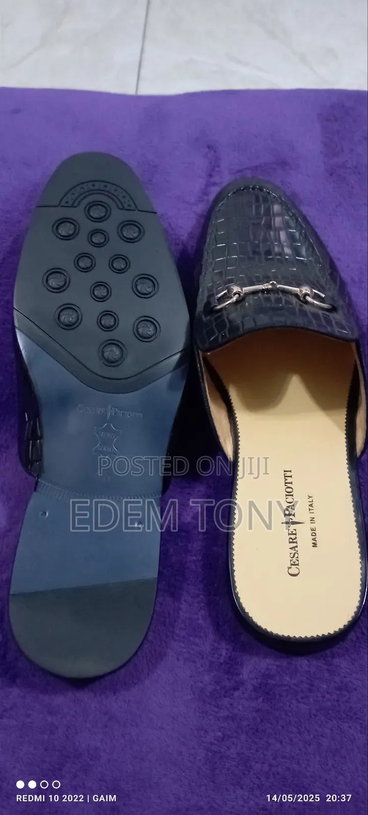 Cesare Paciotti Half Shoe for Men (Size 46)
