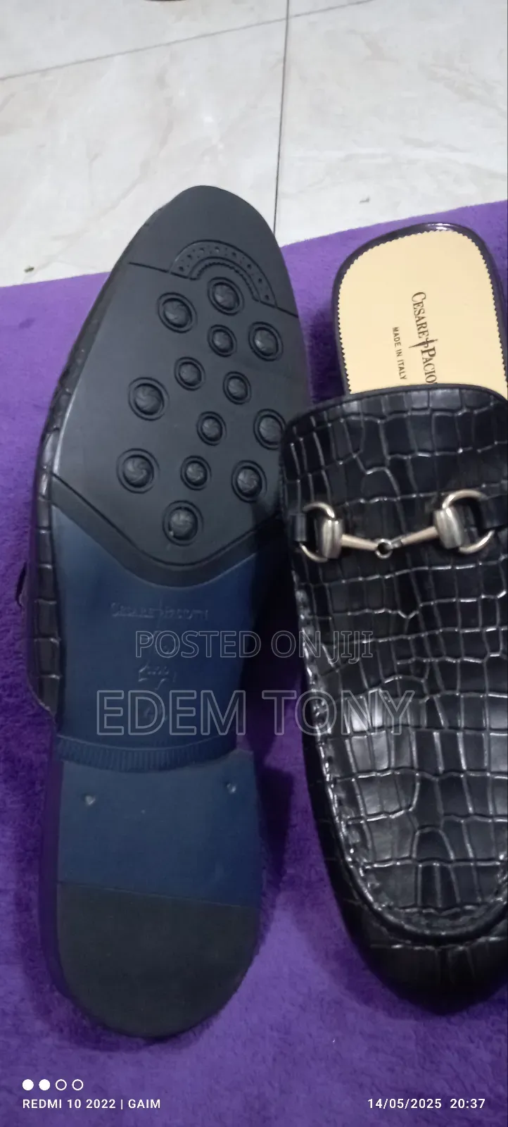 Cesare Paciotti Half Shoe for Men (Size 46)
