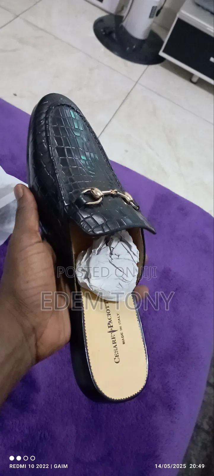 Cesare Paciotti Half Shoe for Men (Size 46)