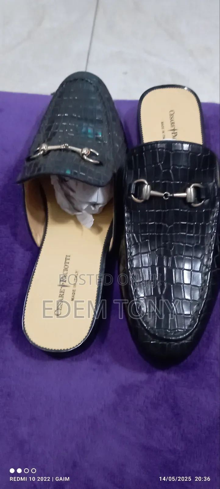 Cesare Paciotti Half Shoe for Men (Size 46)