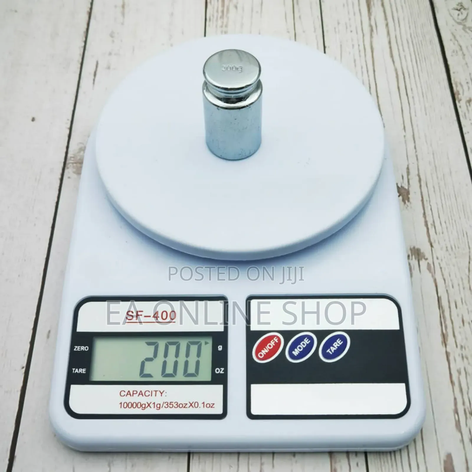 Electronic Torch Kitchen Scale With Batteries.