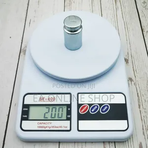 Electronic Torch Kitchen Scale With Batteries.