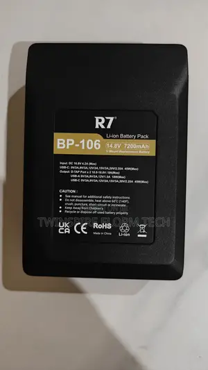 R7 v Mount Battery 14.8v 106wh With Pd