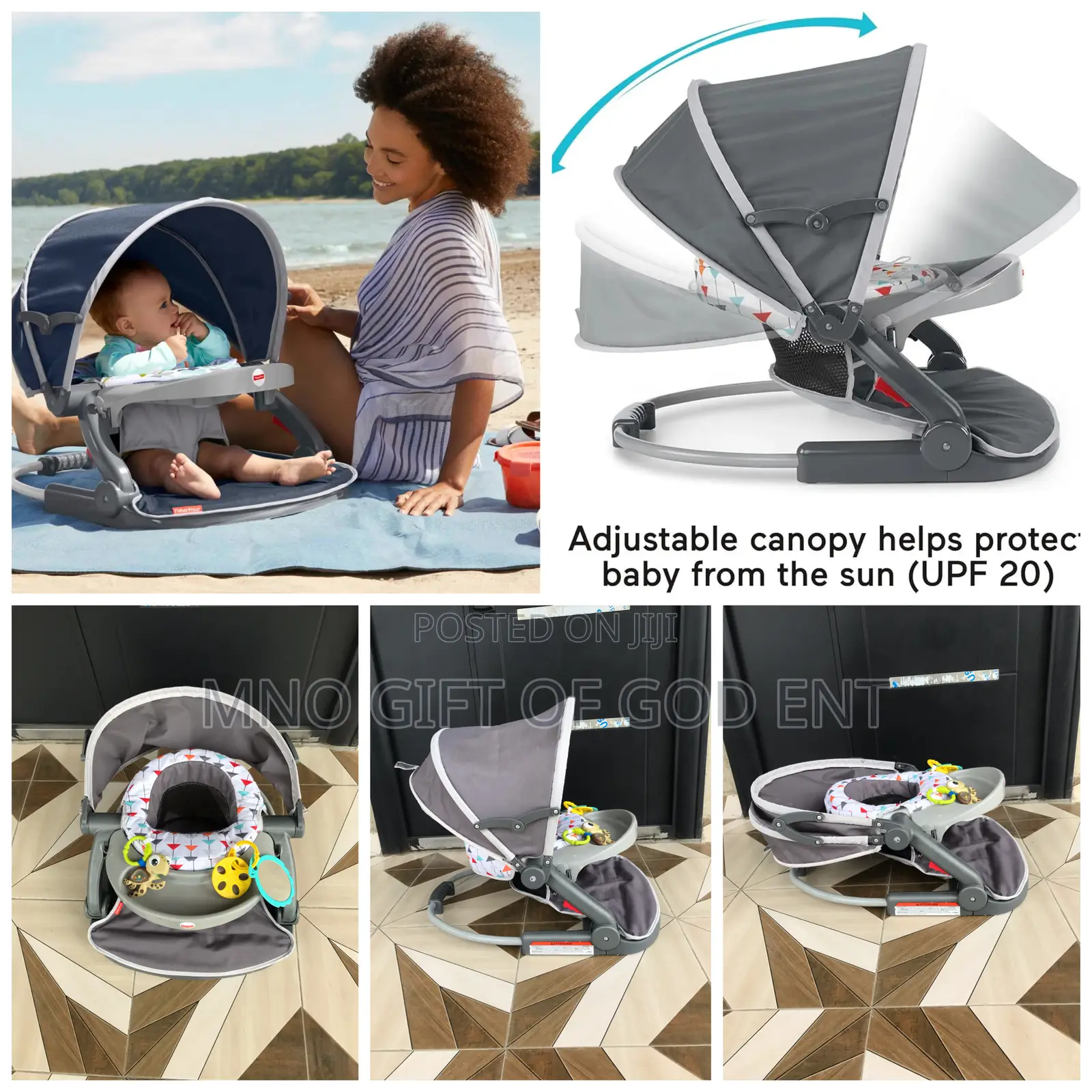 Fisher-Price on-the-Go Sit-Me-Up Floor Seat