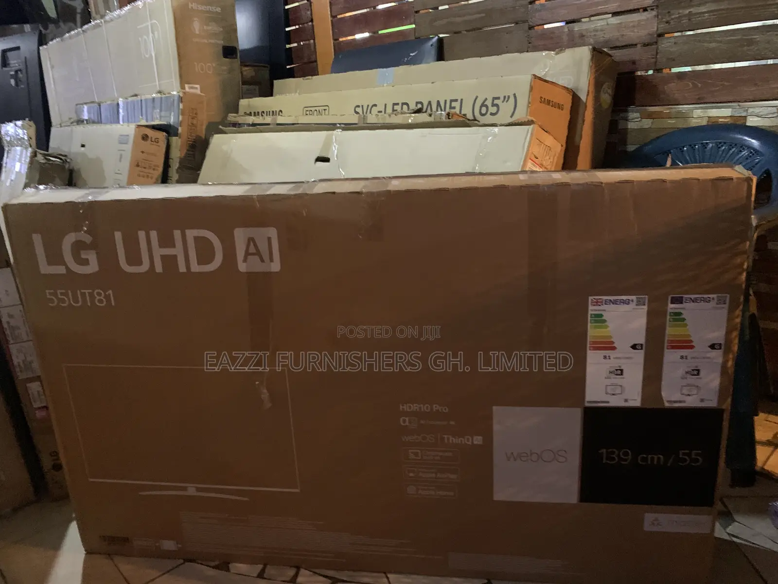 Lg Ut81 Uhd Smart 55ut81006la With Active Hdr+ Vivid Colo