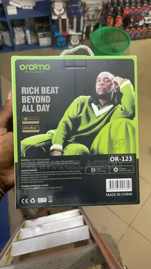 Oraimo or - 123 Wireless Headphone