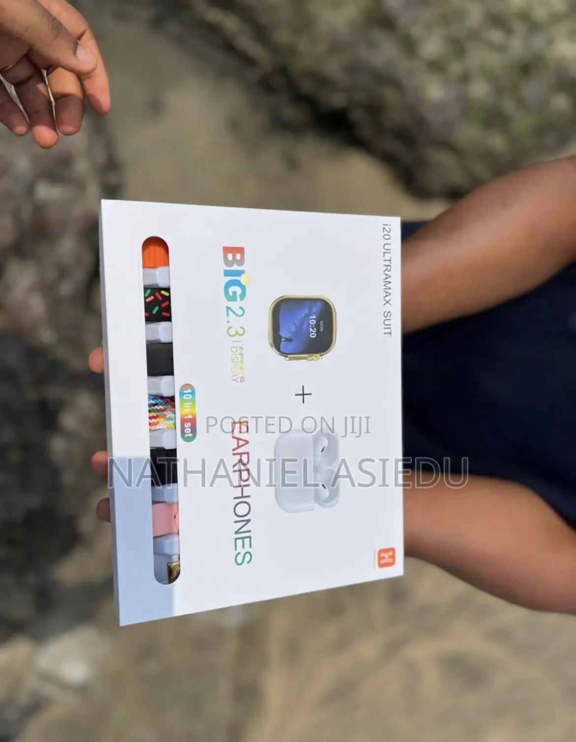 I20 Ultra Smart Watch With Earphone