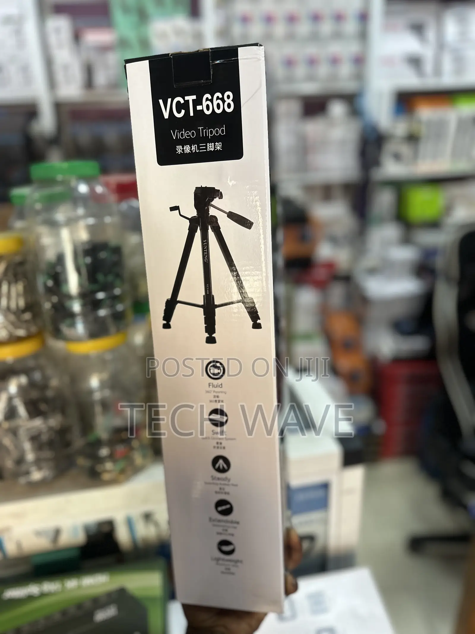 Strong Tripod Stand VCT 668 for Camera Phones