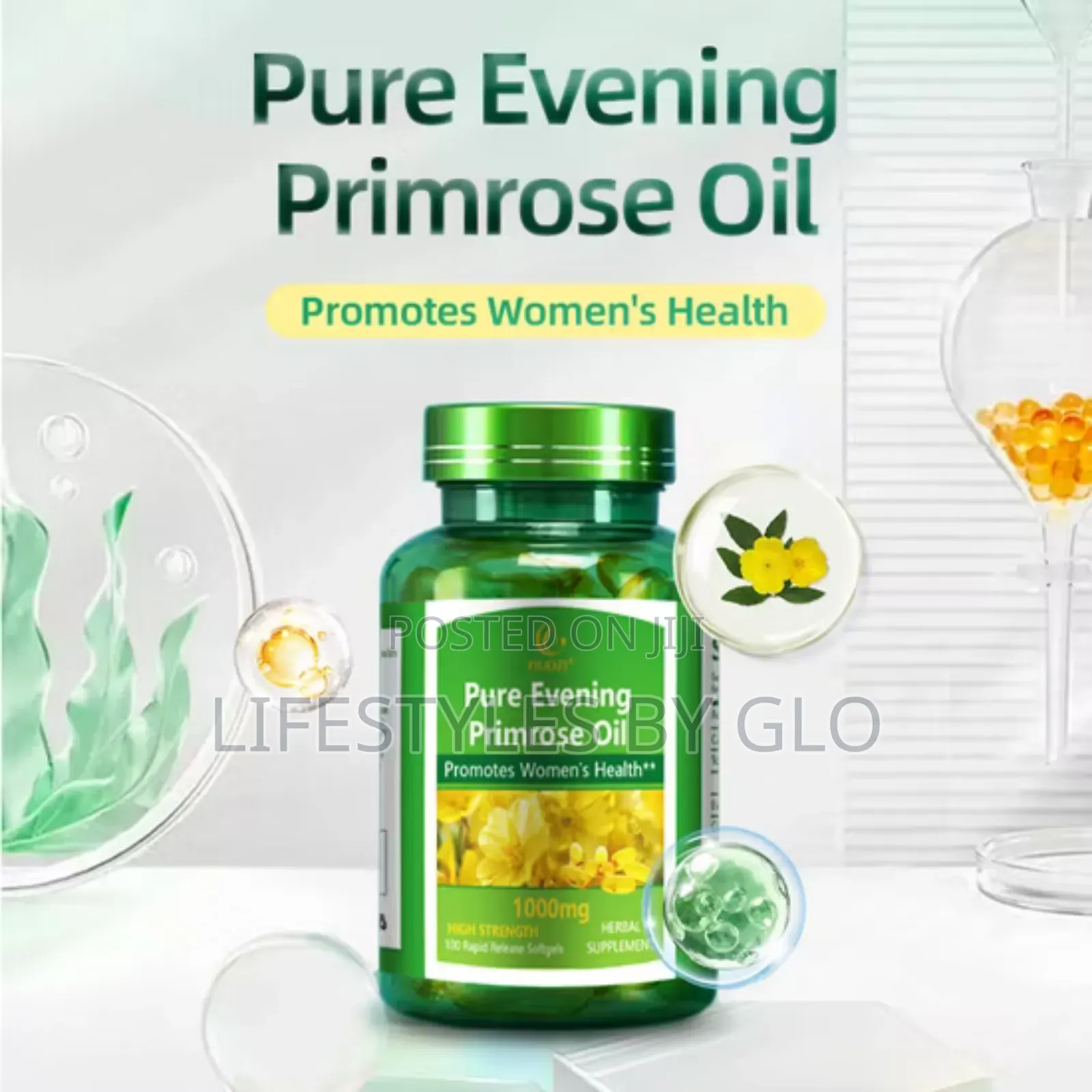 Pure Evening Primrose Oil (100 Softgels)