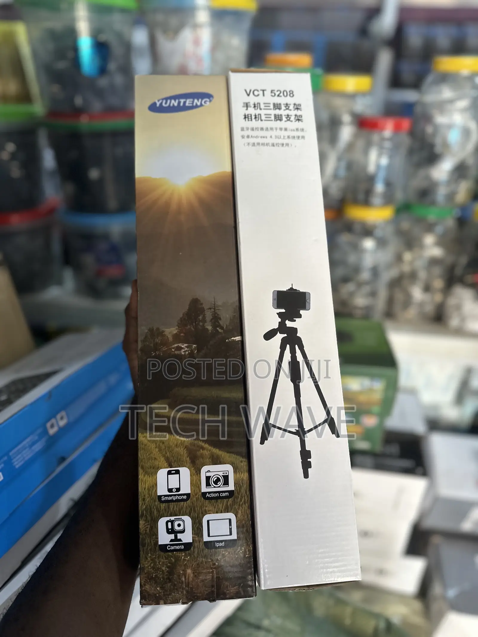 Tripod Stand for Phones VCT 5208