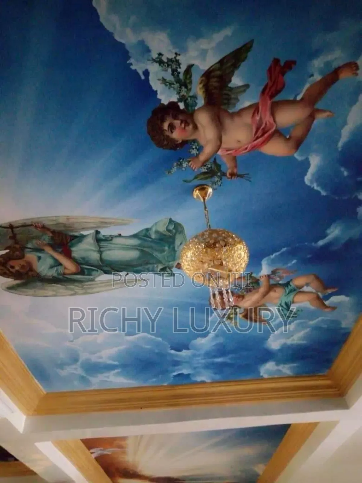 3d Ceiling Mural