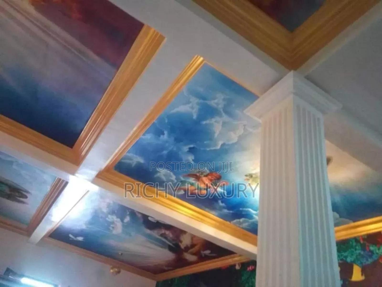 3d Ceiling Mural