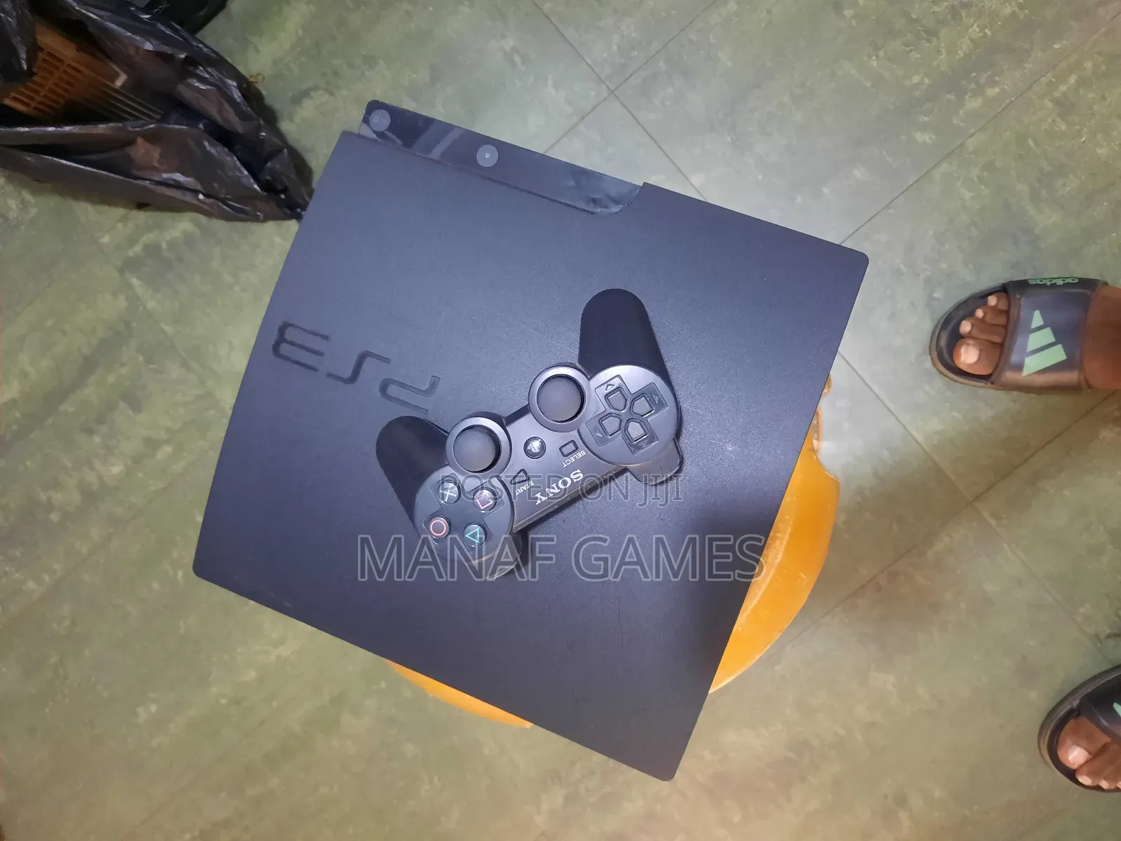 Playstation 3 Slim With 10 Games