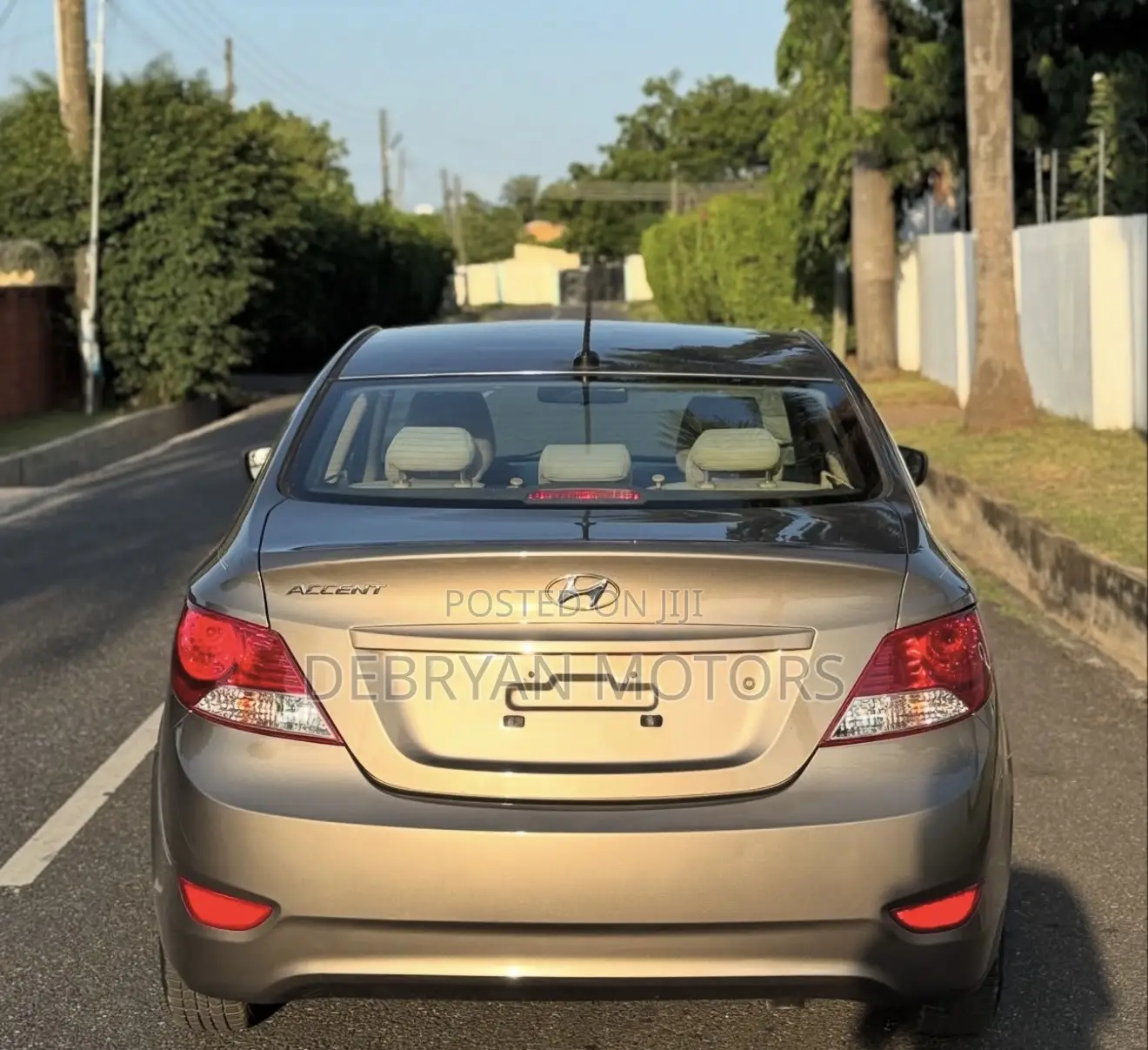 Hyundai Accent GLS 4dr Sedan (1.6L 4cyl 6A) 2015 Brown