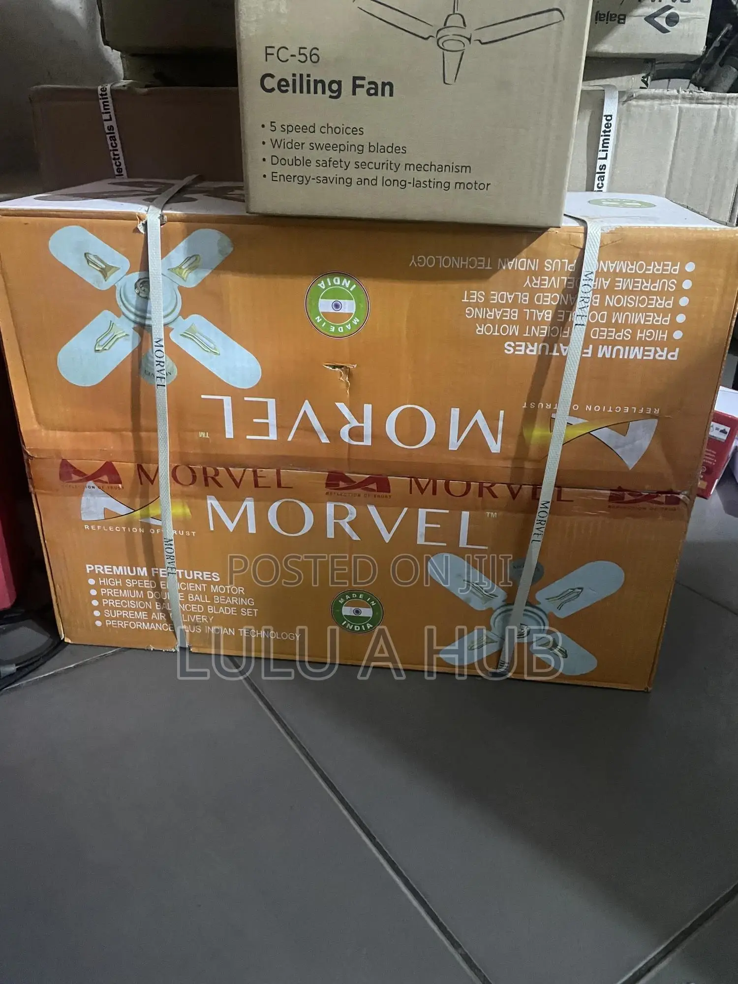Moravel Short Blade Ceiling Fan