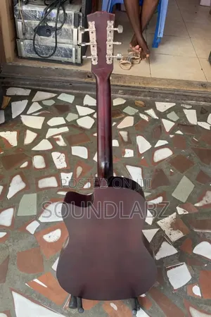 Brown Acoustic Guitar