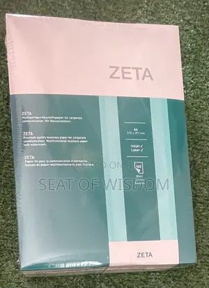 Zeta Paper With Water Marked