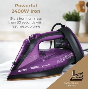 Tower 2 In 1 Cordless/Cord Iron