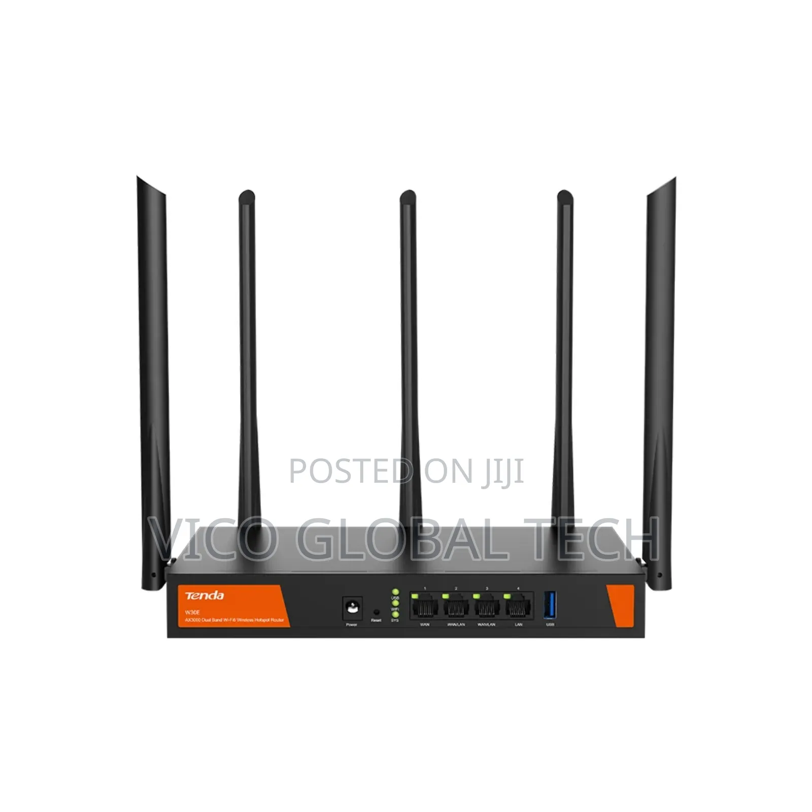 Tenda W30e Ax3000 Dual Band Wifi-6 Wireless Router