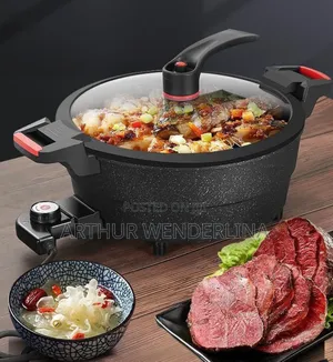 Hoffmans Multifunctional Electric Micro Pressure Cooker.8l