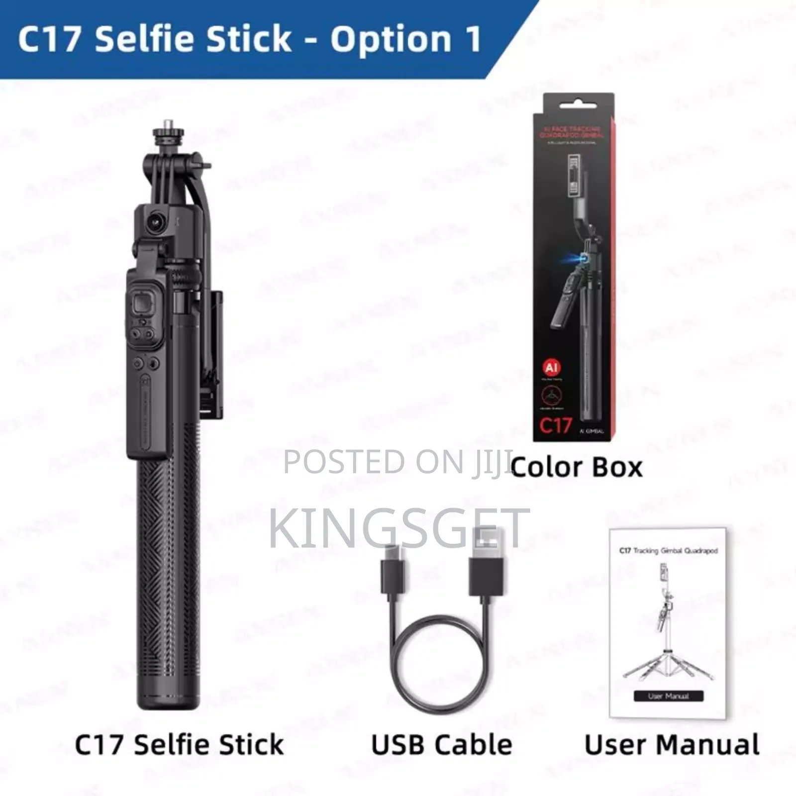 C17 Ai Face Tracking Tripod Stand