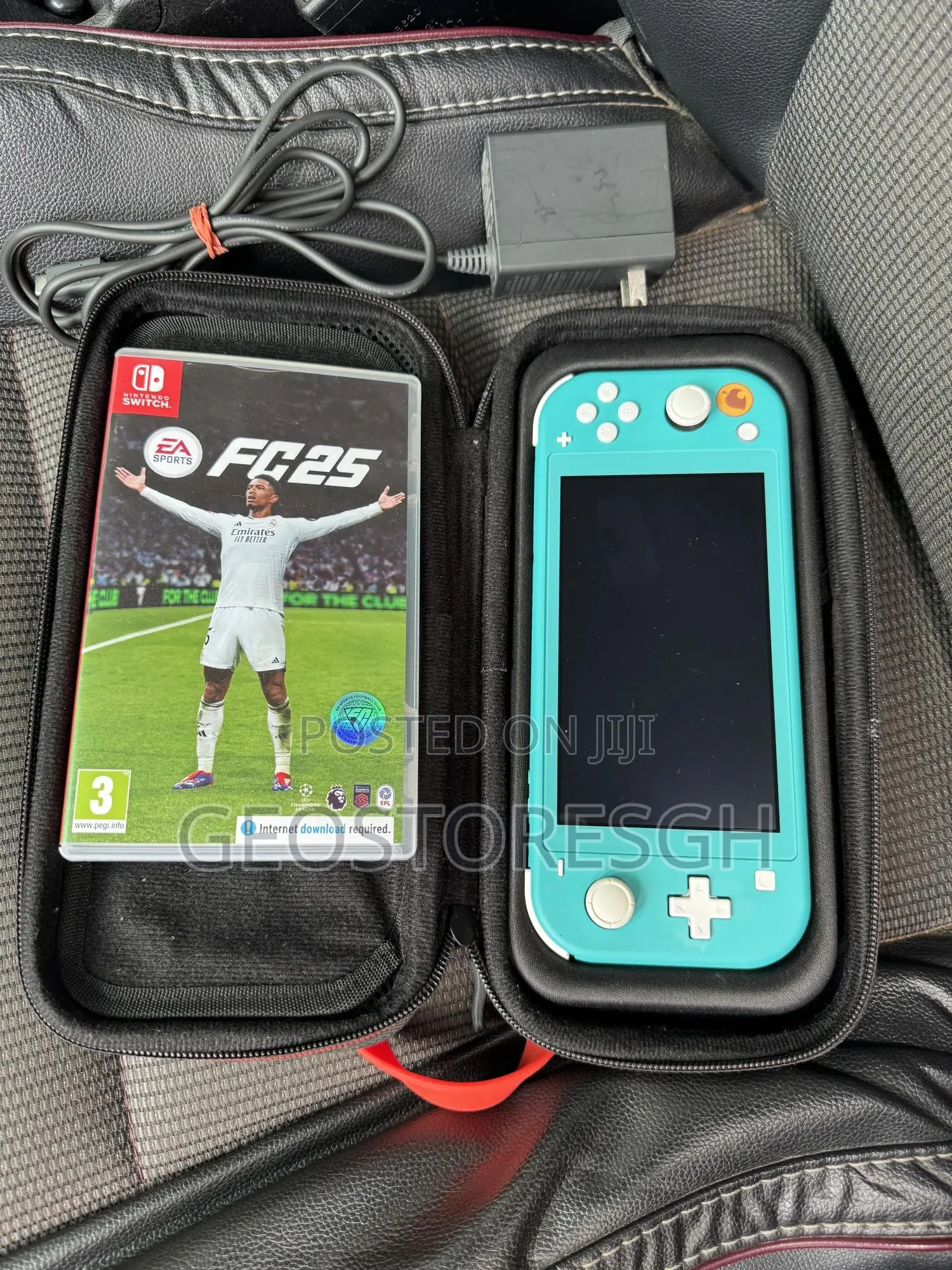 Nintendo Switch Lite With Fc 25 + Free Case
