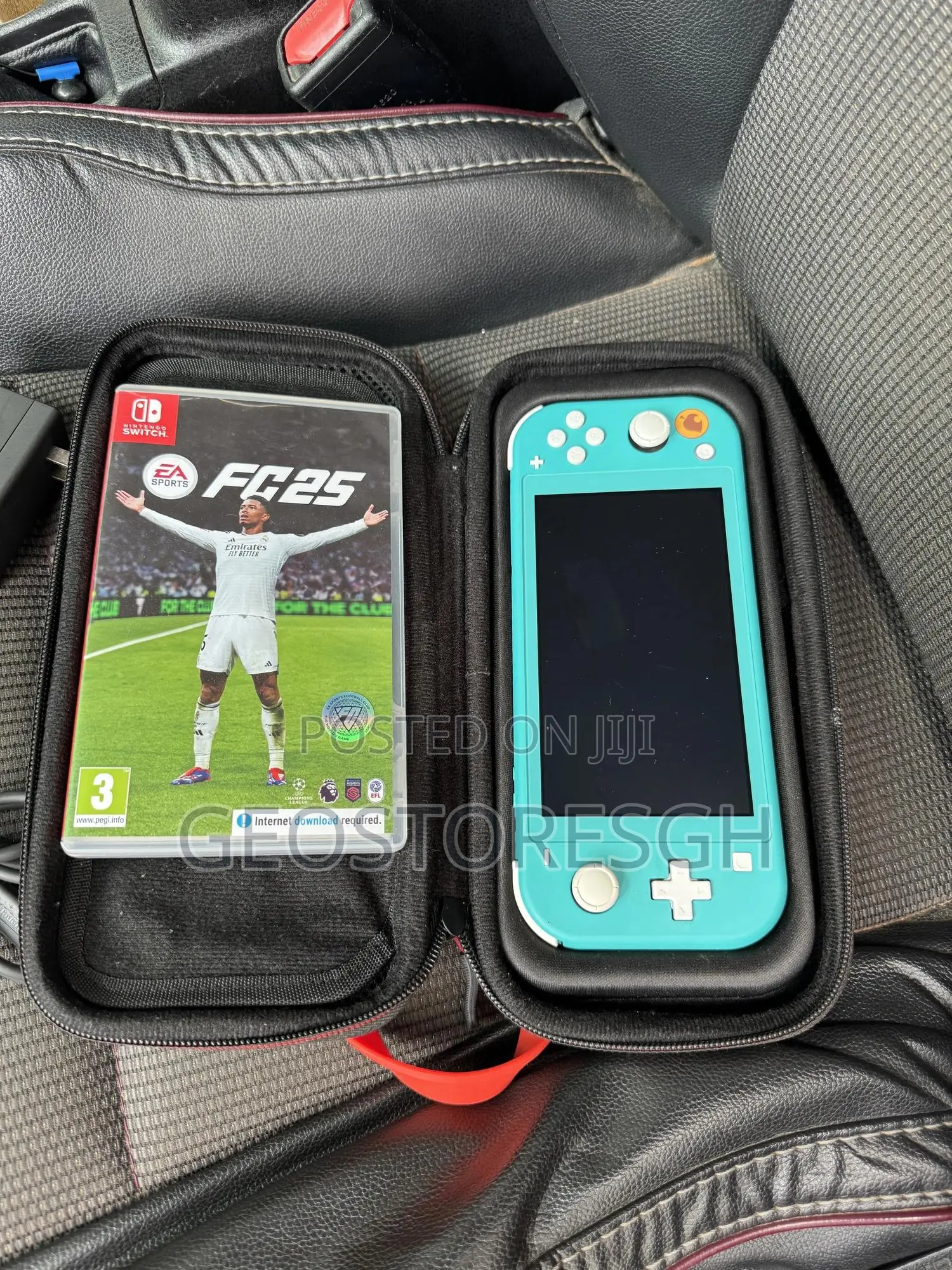 Nintendo Switch Lite With Fc 25 + Free Case