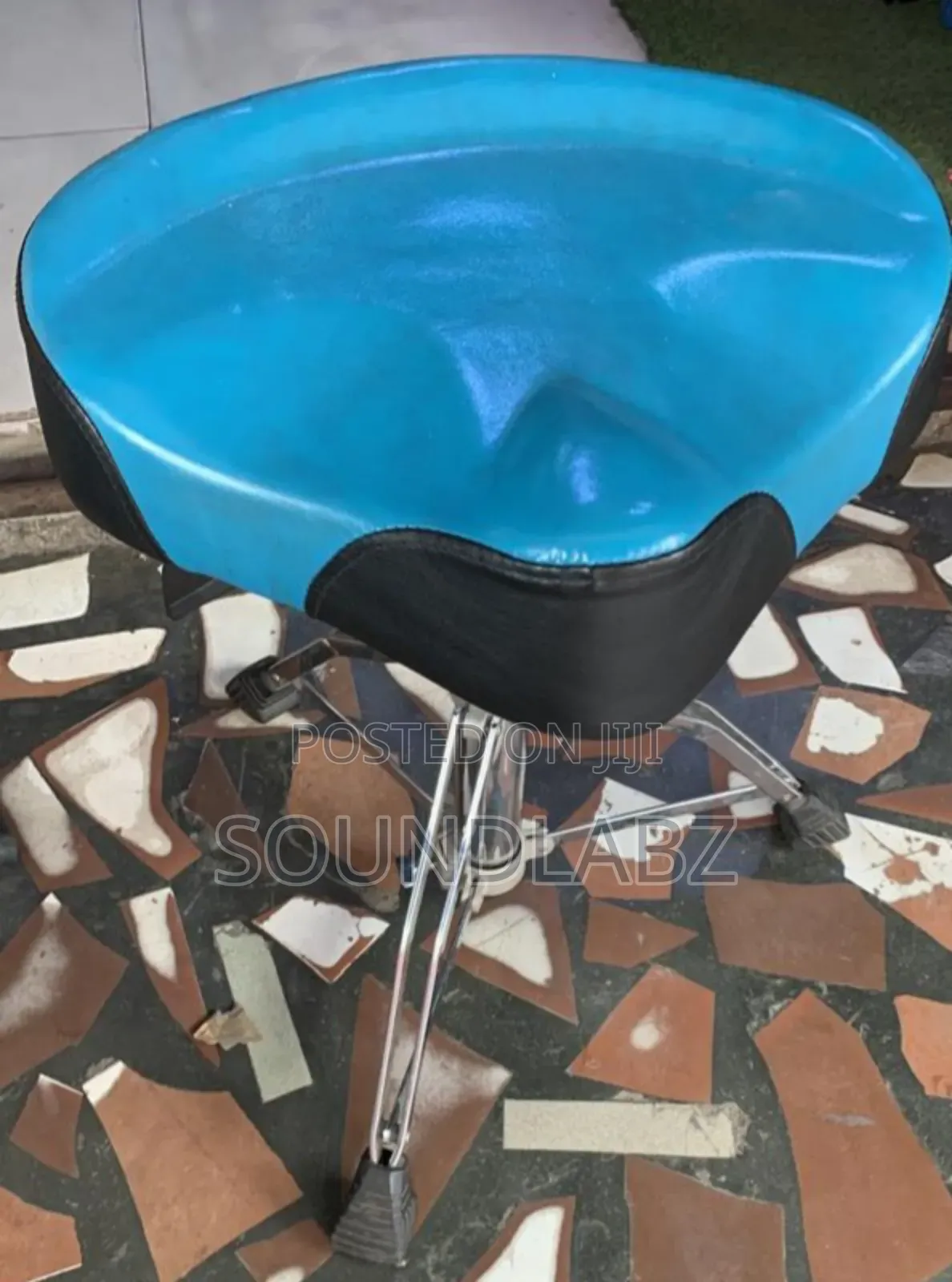 Kadence Steel Heavy Duty Drum Throne Sea