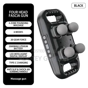 4 Headed Massaging Gun