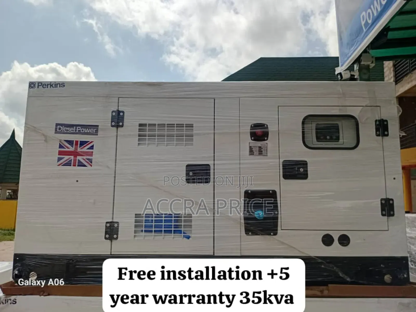 Effortless Perkins Diesel 35kva Perkins Diesel Genset 35kva