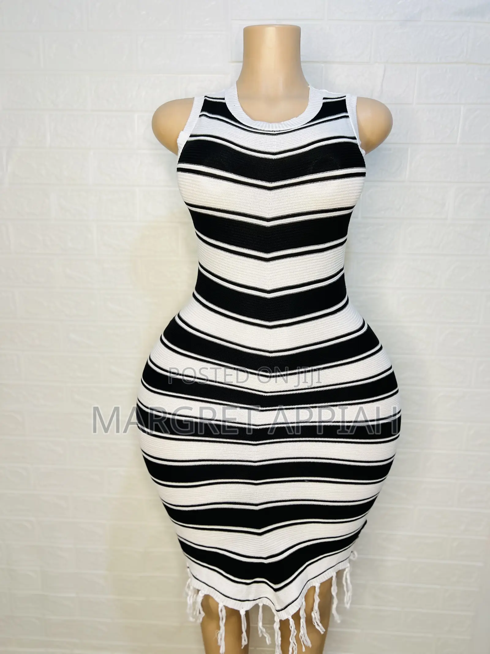 Fringed Bodycon Dress