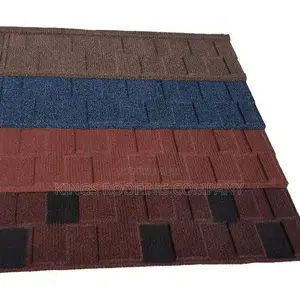 Diffrent Color Grades of Shingle Roofing Tiles