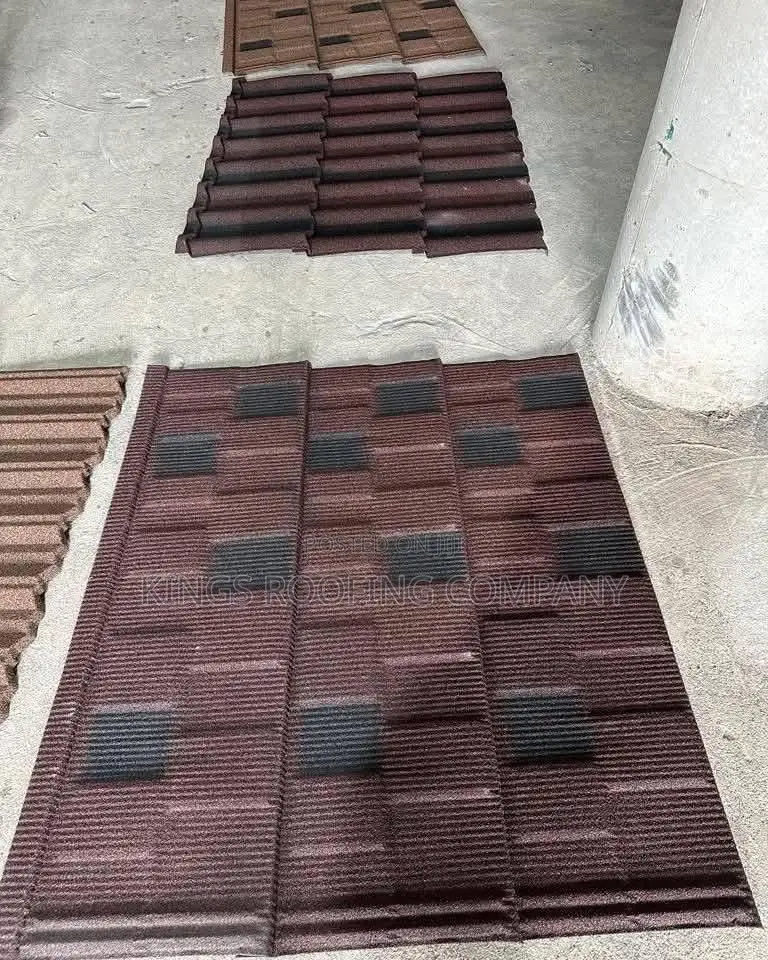 Beautiful Stone Coated Shingle Roofing Tiles