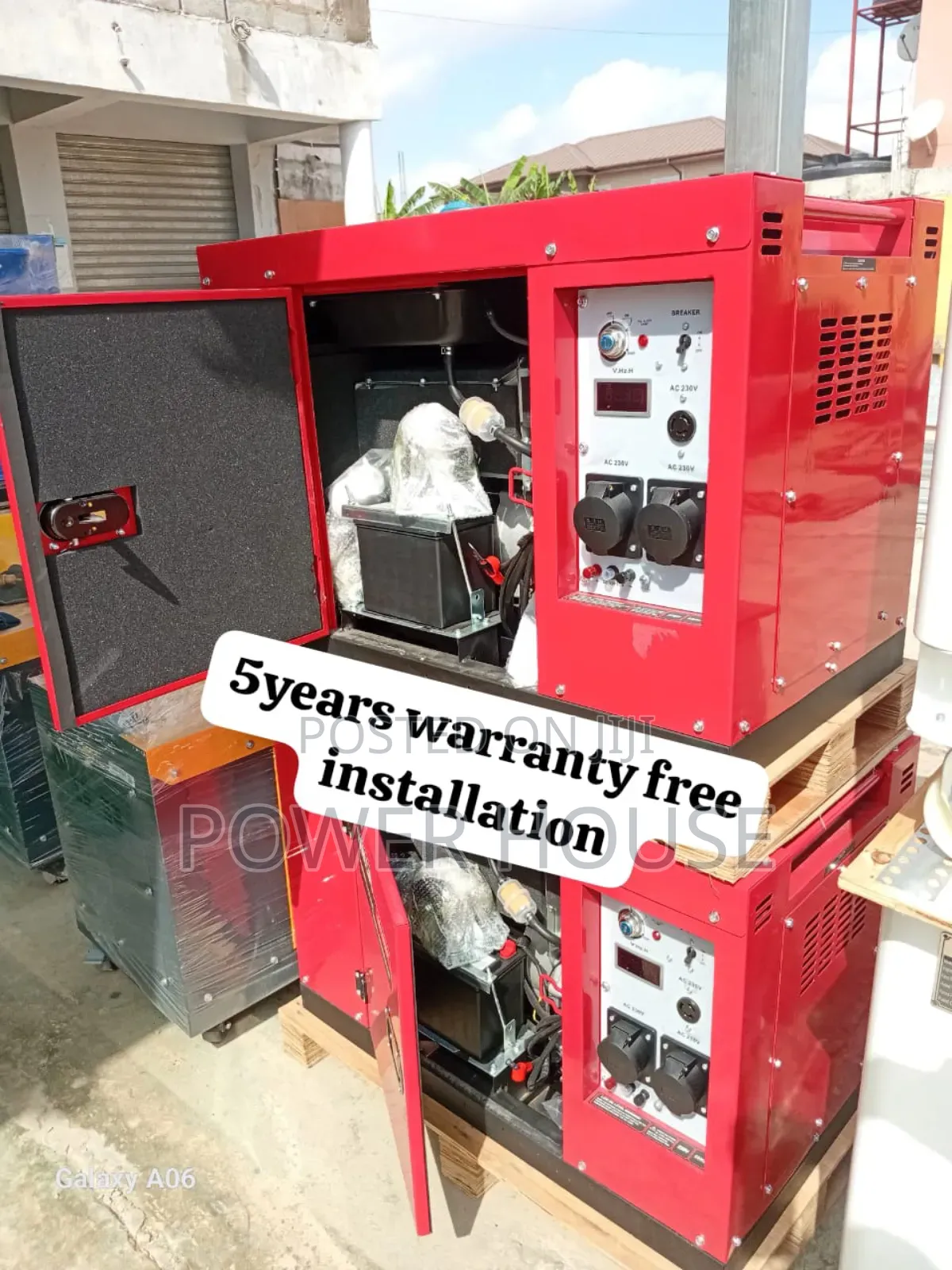 Generator for Emergencies Honda Diesel Power 15kva