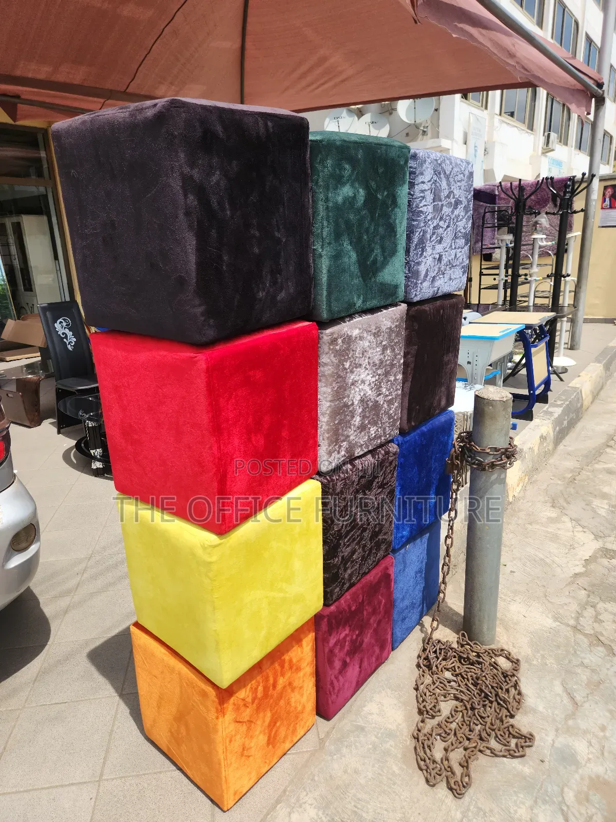 Ottomans or Poufs Stools
