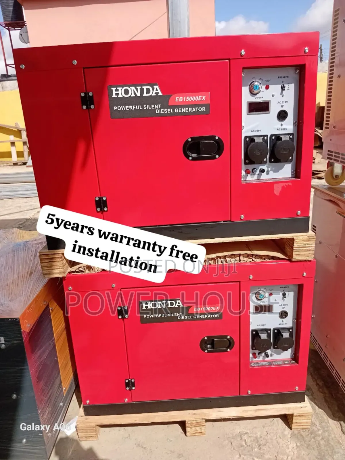 Generator for Health Care Facilities Honda Generator