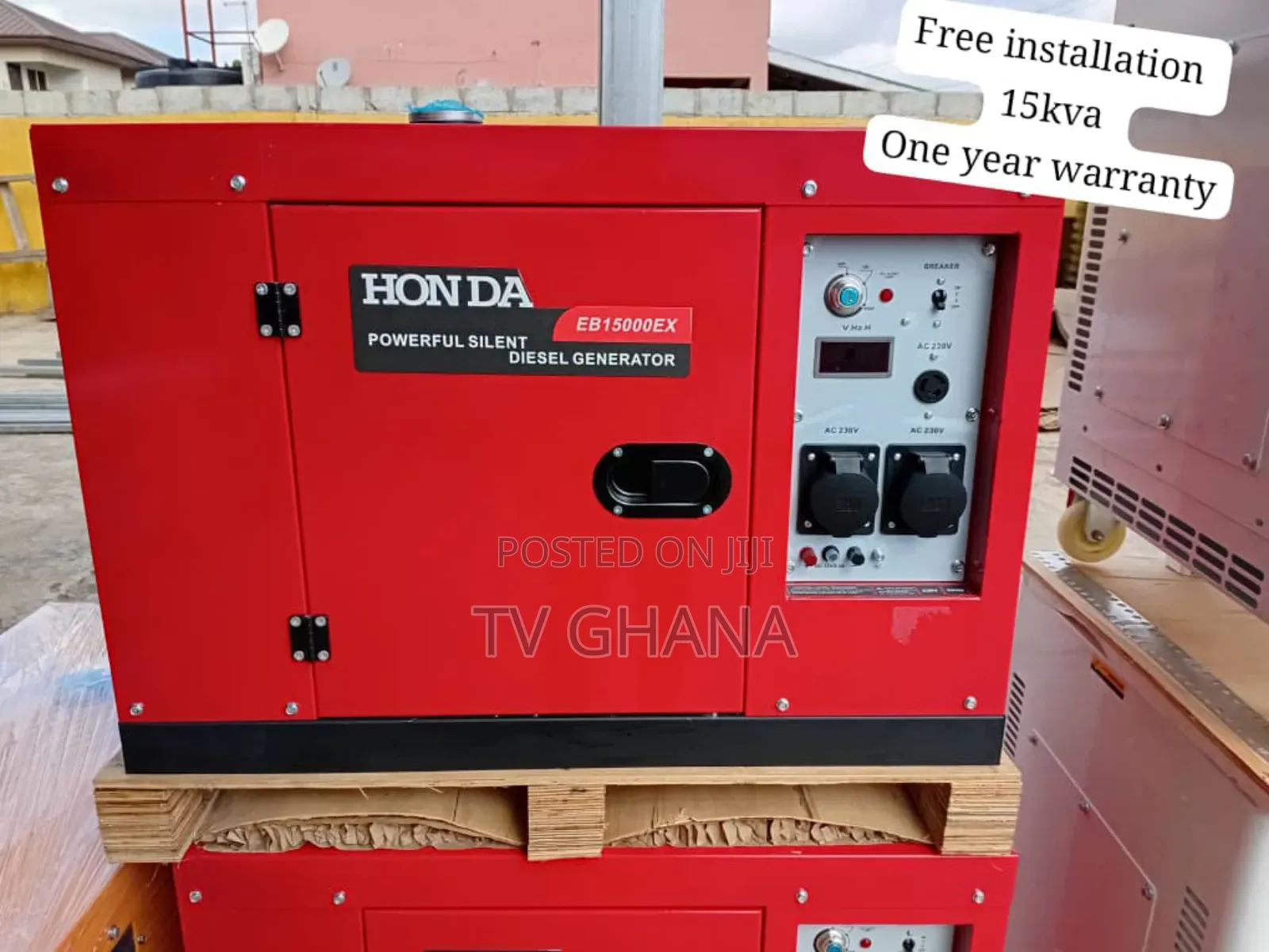 Steel Power 15kva Honda