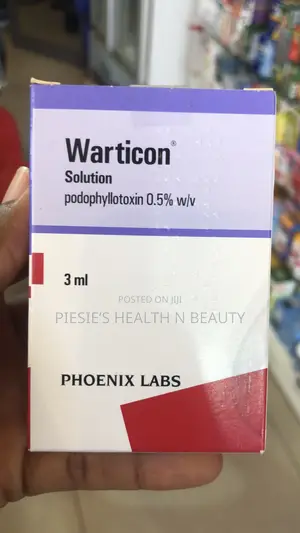 Warticon Solution Podophllotoxin 0.5% W/V
