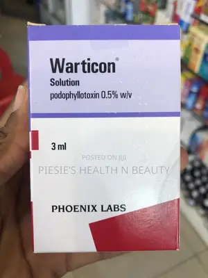 Warticon Solution Podophllotoxin 0.5% W/V