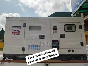 Finest Power Source 35kva Perkins Diesel Generator 30000watt