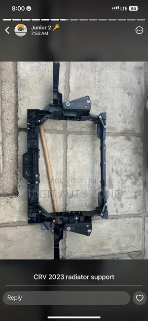 Honda CRV 2023,2024,2025, Radiator Support