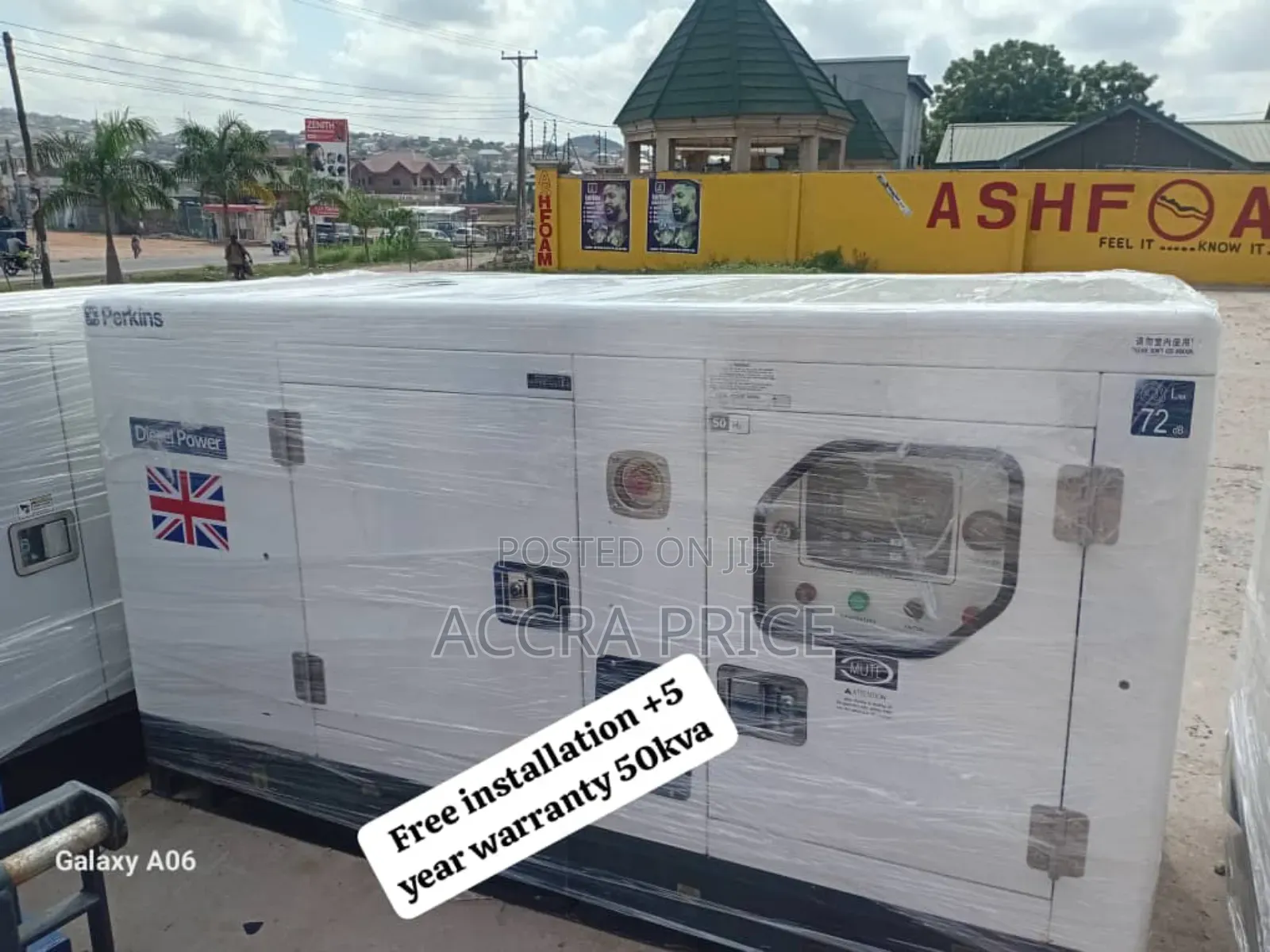 Finest Power Source 50kva Perkins Diesel Generator 45000watt