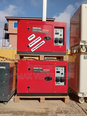 Honda 15kva Diesel Powered Remote Control Generator Masters